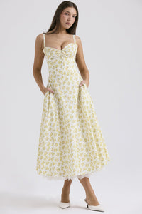 Rosalia Midi Sundress - Floral Print - Image 7