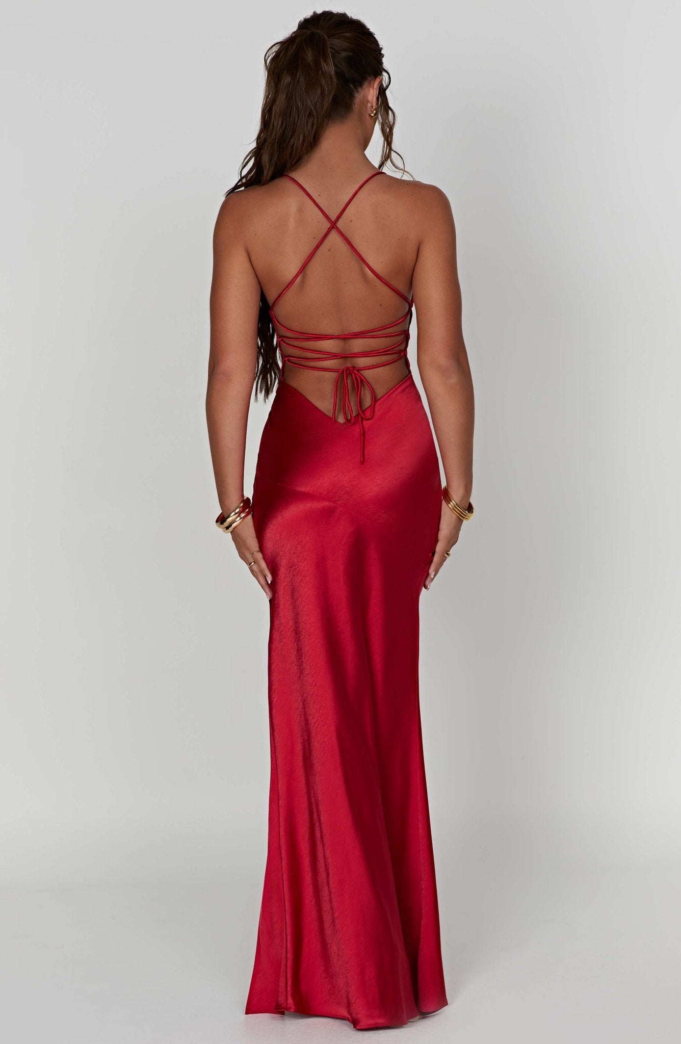 Ruby Radiance Maxi Dress-Pink - Image 4