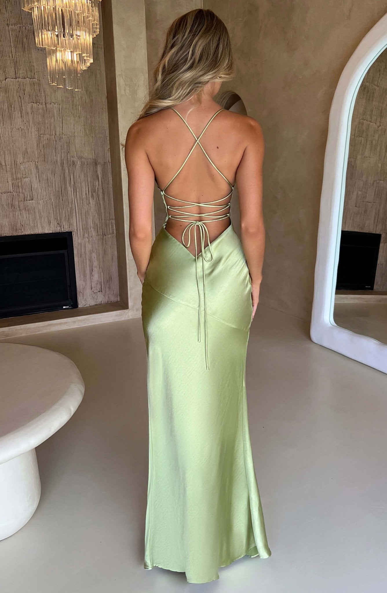 Ruby Radiance Maxi Dress - Sage - Image 7
