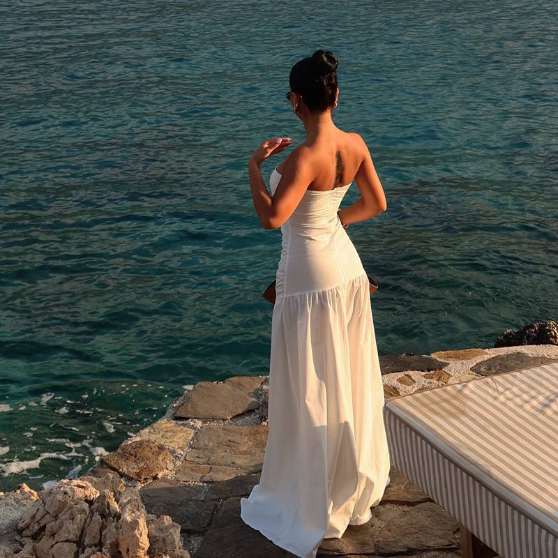 Solflare Strapless Cut-Out Maxi Dress - Image 7