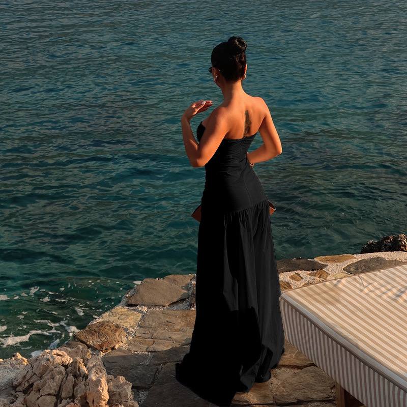 Solflare Strapless Cut-Out Maxi Dress - Image 5