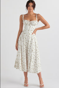 Tiana Midi Dress - Garden Print - Image 4