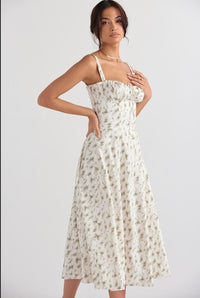 Tiana Midi Dress - Garden Print - Image 5