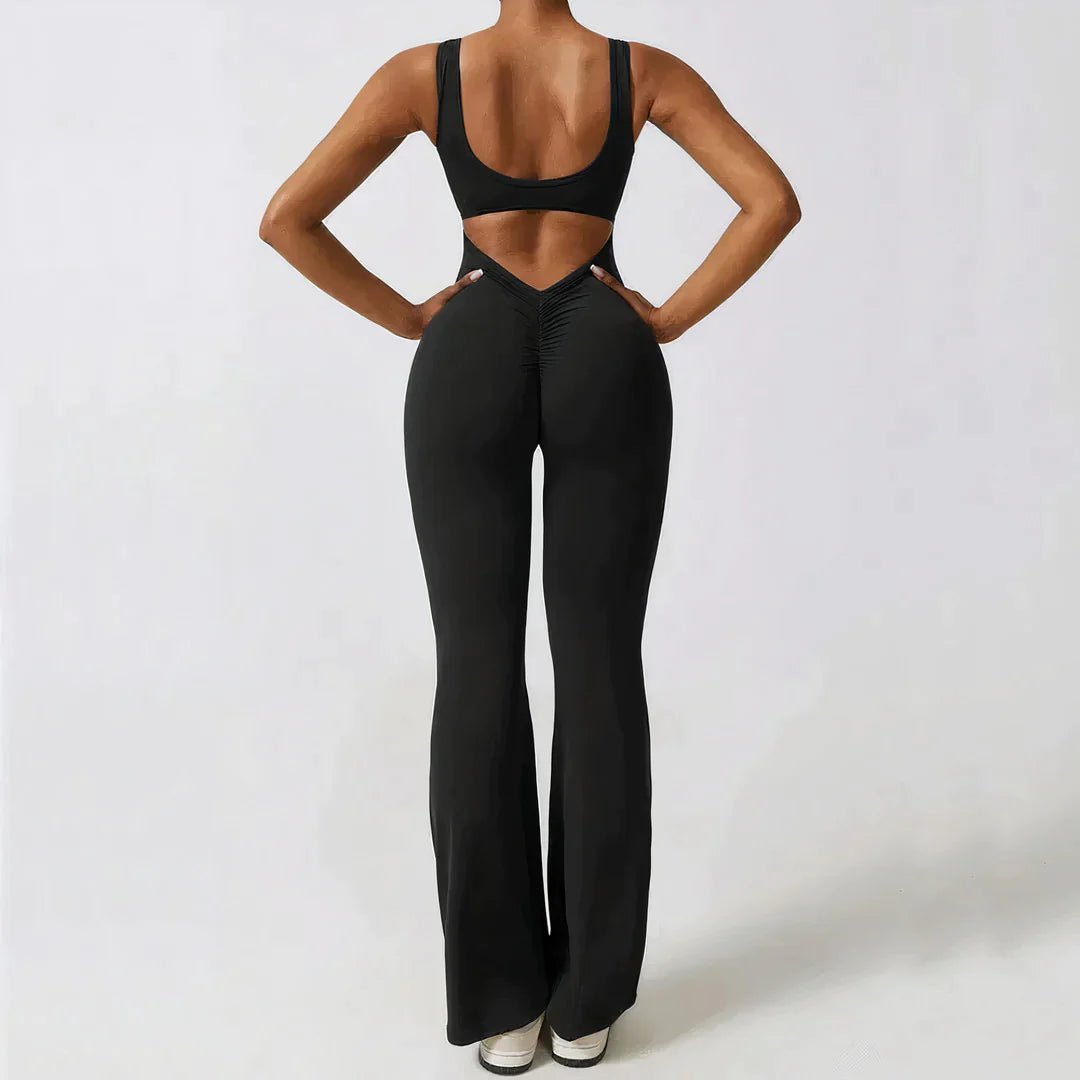 Midnight Elegance Blouse- Black - Image 2