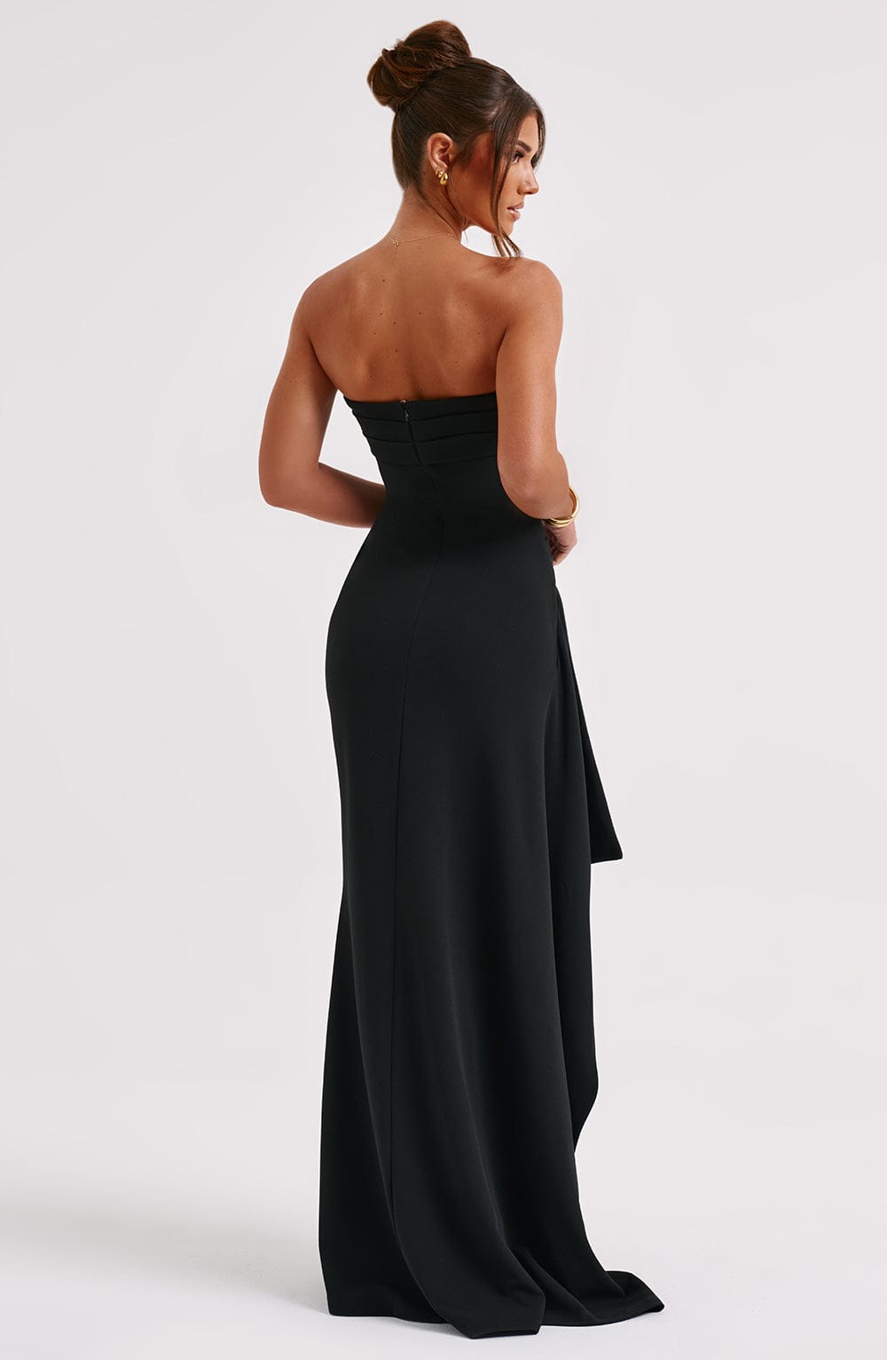 Zarina Maxi Dress - Black - Image 6