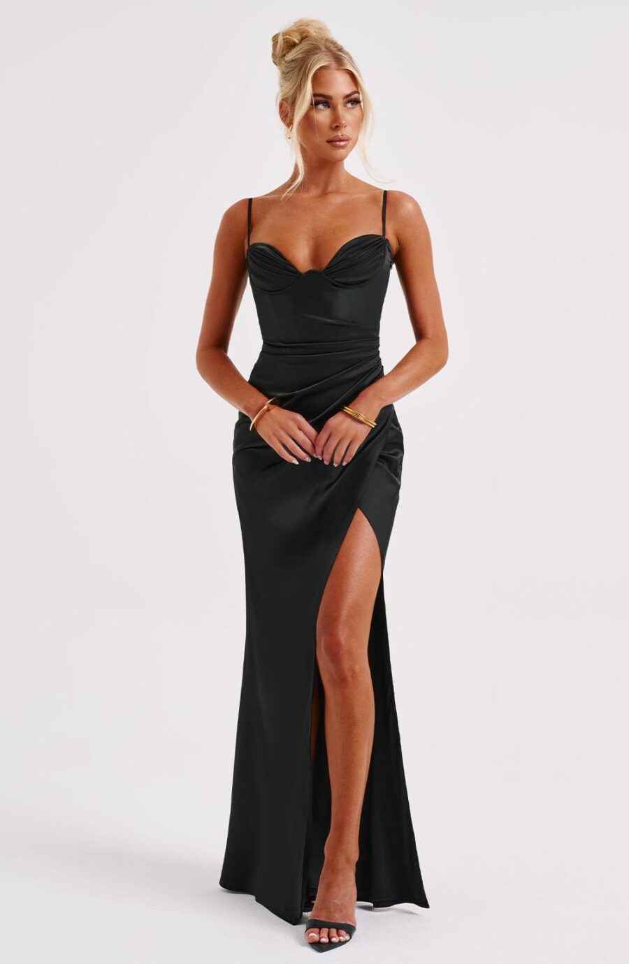 Zola Maxi Dress - Black Size - Image 3
