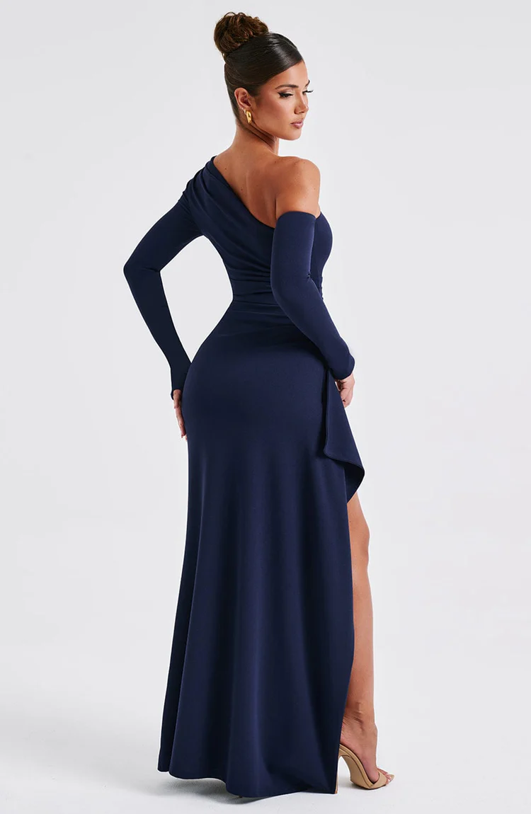 Adrienne Maxi Dress - Navy - Image 3
