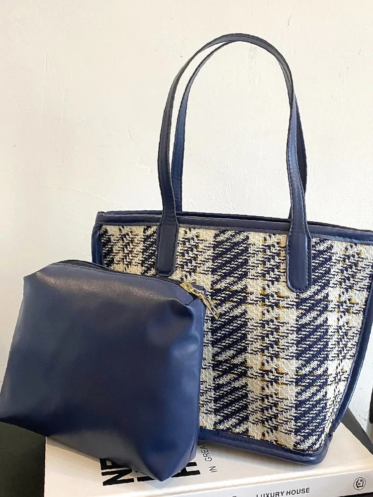 Alana Tartan Tote Bag - Image 7