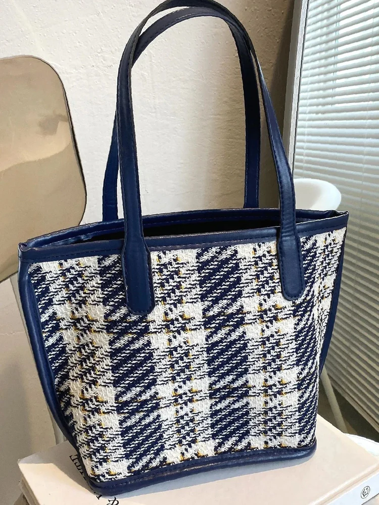 Alana Tartan Tote Bag - Image 5