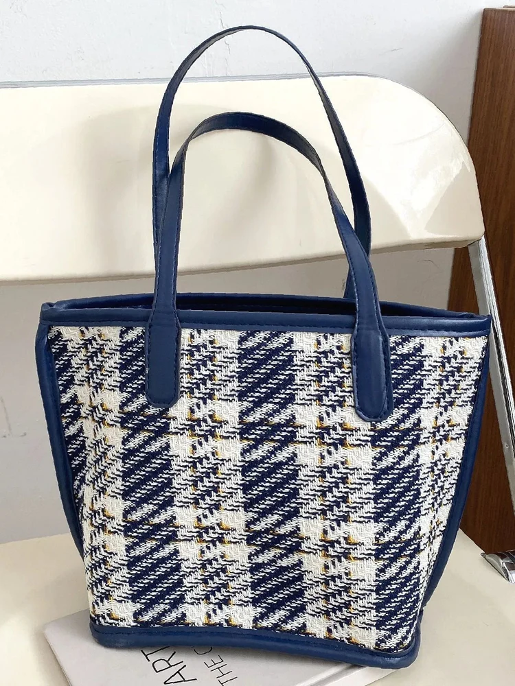 Alana Tartan Tote Bag - Image 2