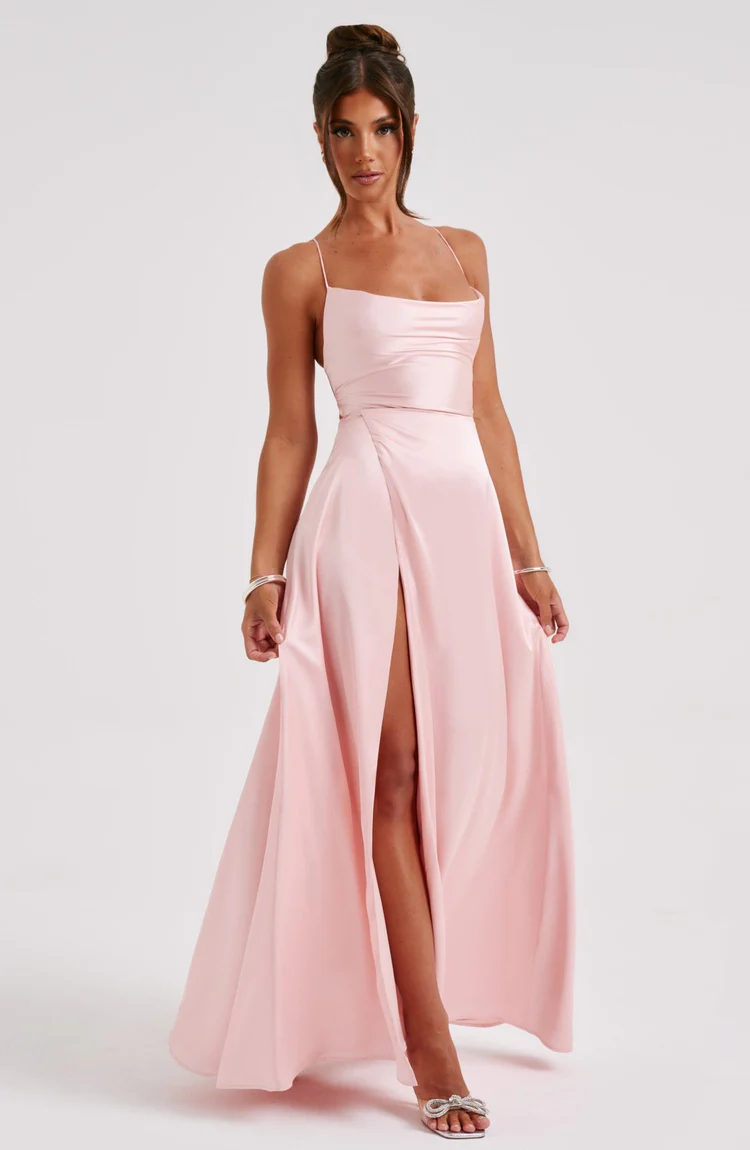 Bethany Maxi Dress - Blush - Image 2