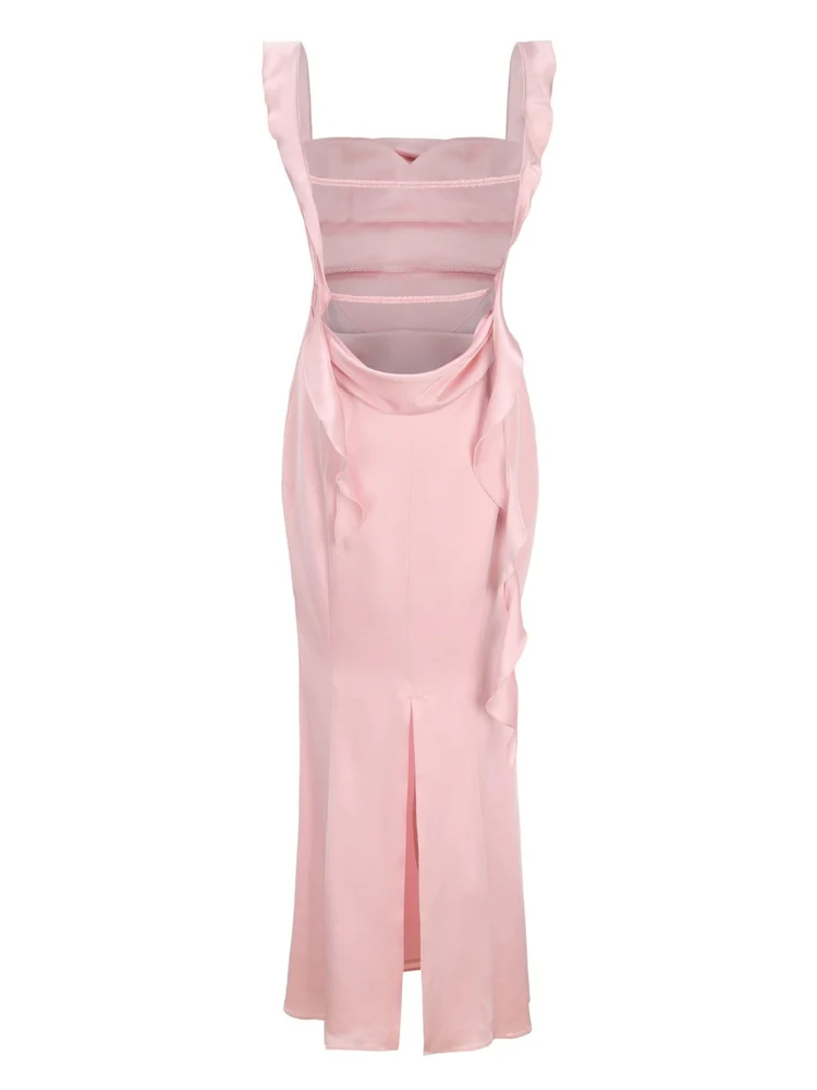 Carole Maxi Dress - Pink - Image 2