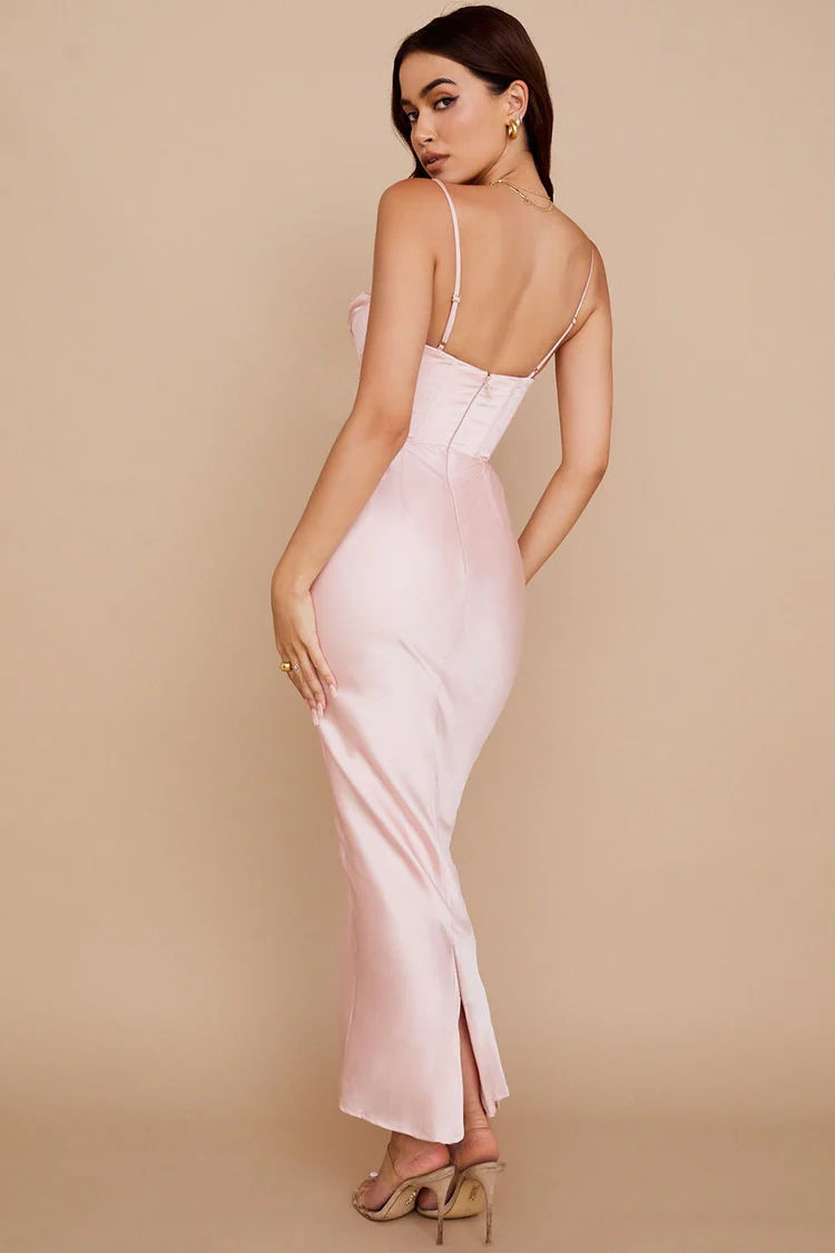 Charmelle Maxi Dress - Pink - Image 3