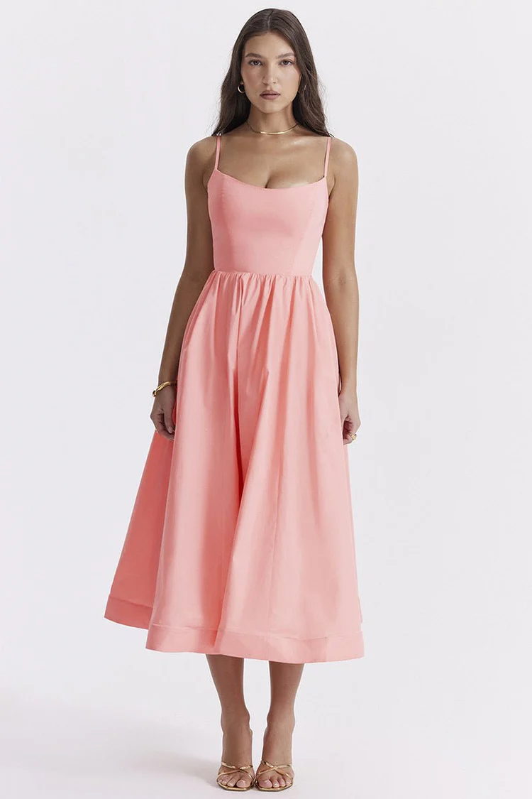 Courtney Corset Sundress - Pink - Image 6