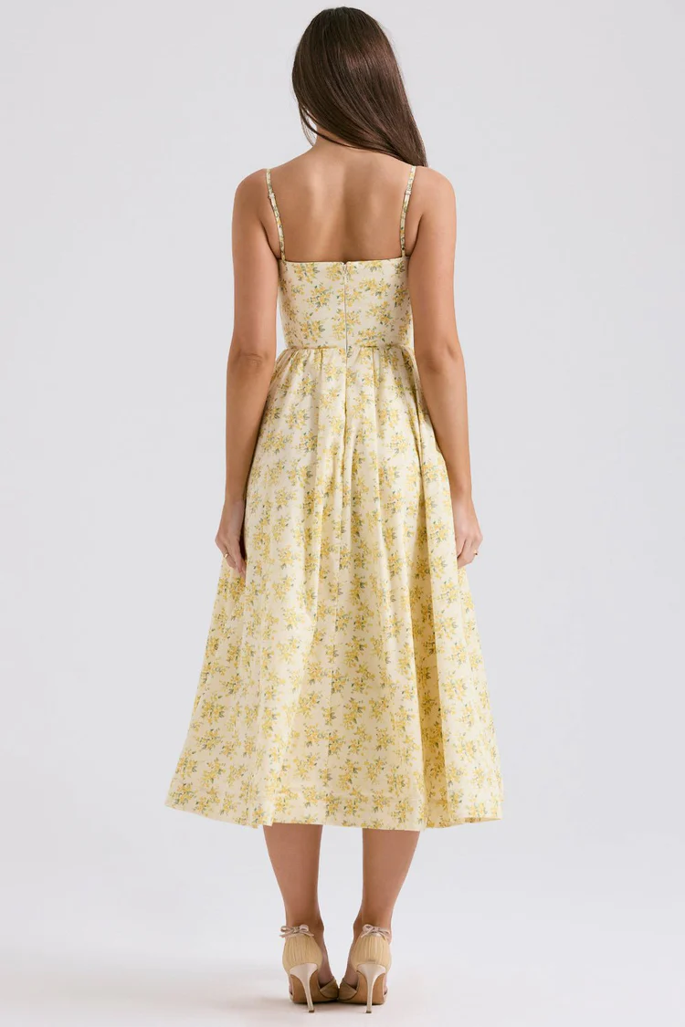 Courtney Corset Sundress - Floral Print - Image 2