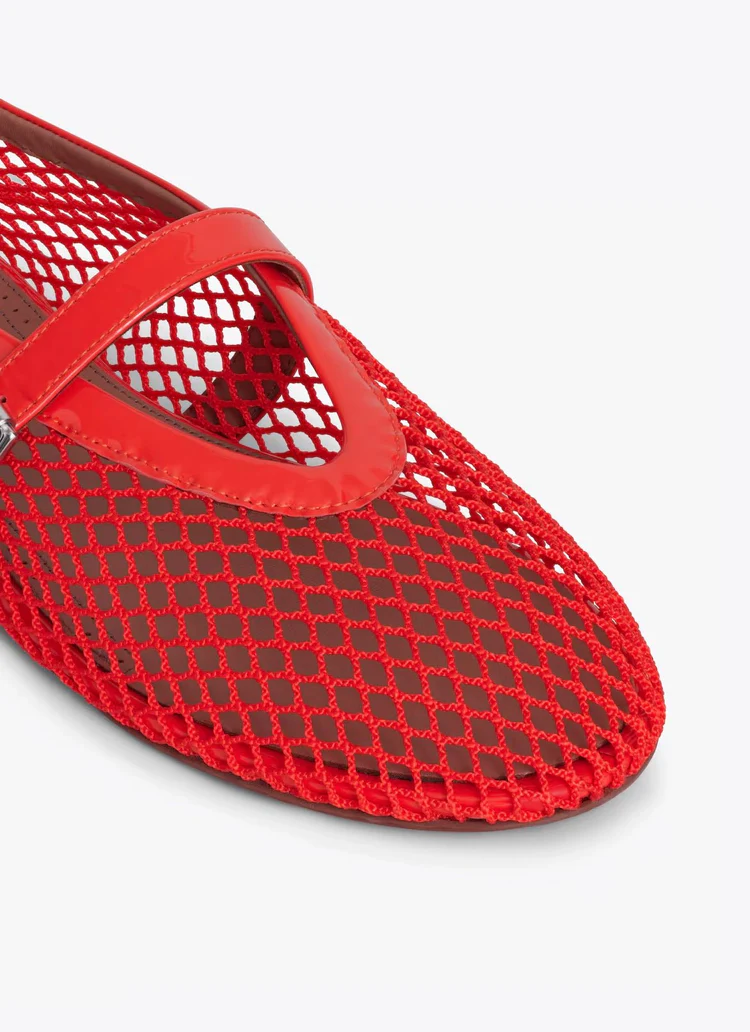 Elena London Ballet Flats - Red - Image 2