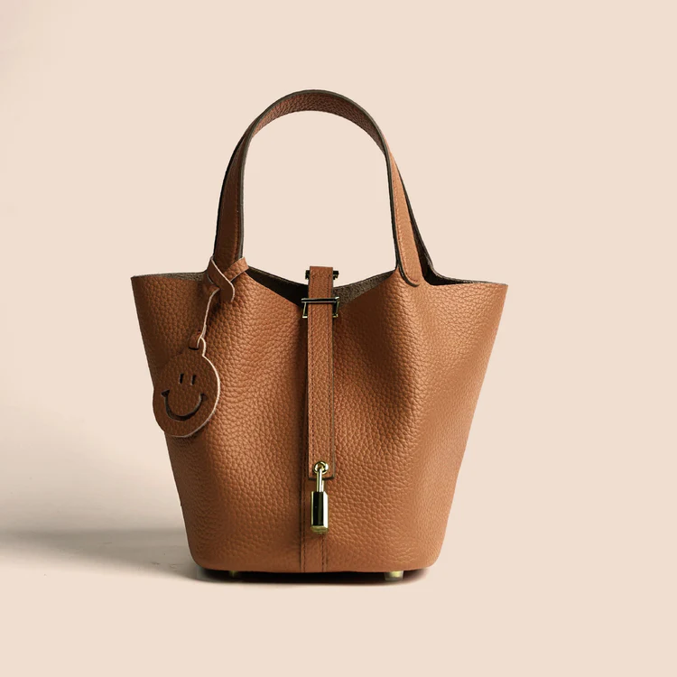 Etoupe Luxe Lock Tote - Image 3