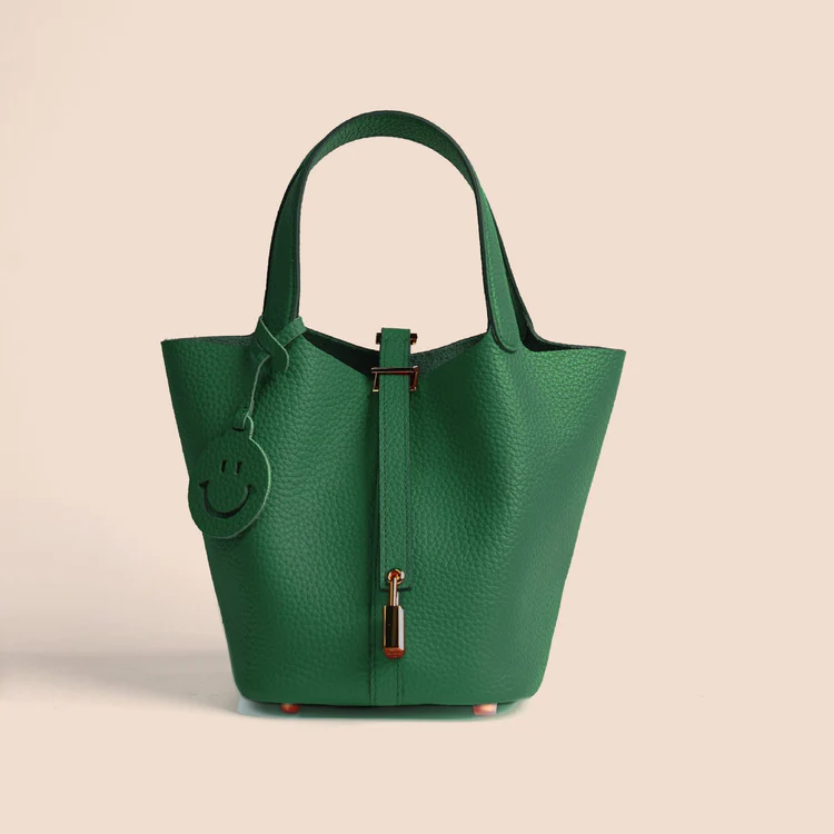 Etoupe Luxe Lock Tote - Image 8