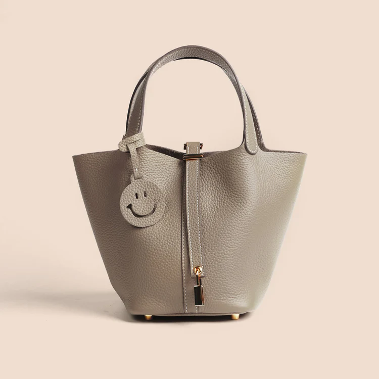 Etoupe Luxe Lock Tote - Image 11
