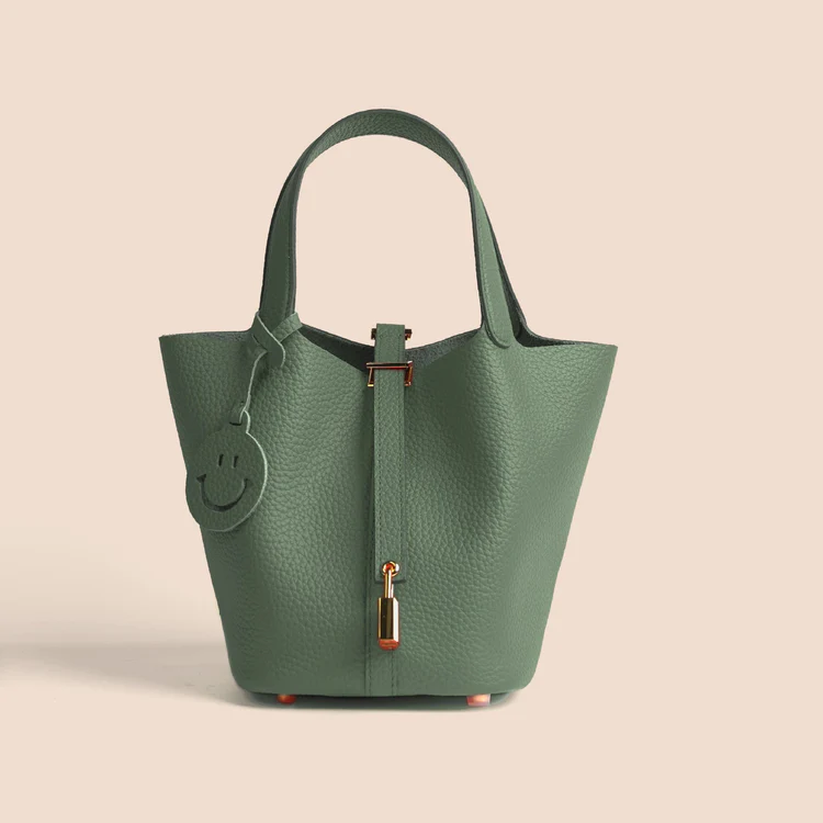 Etoupe Luxe Lock Tote - Image 5