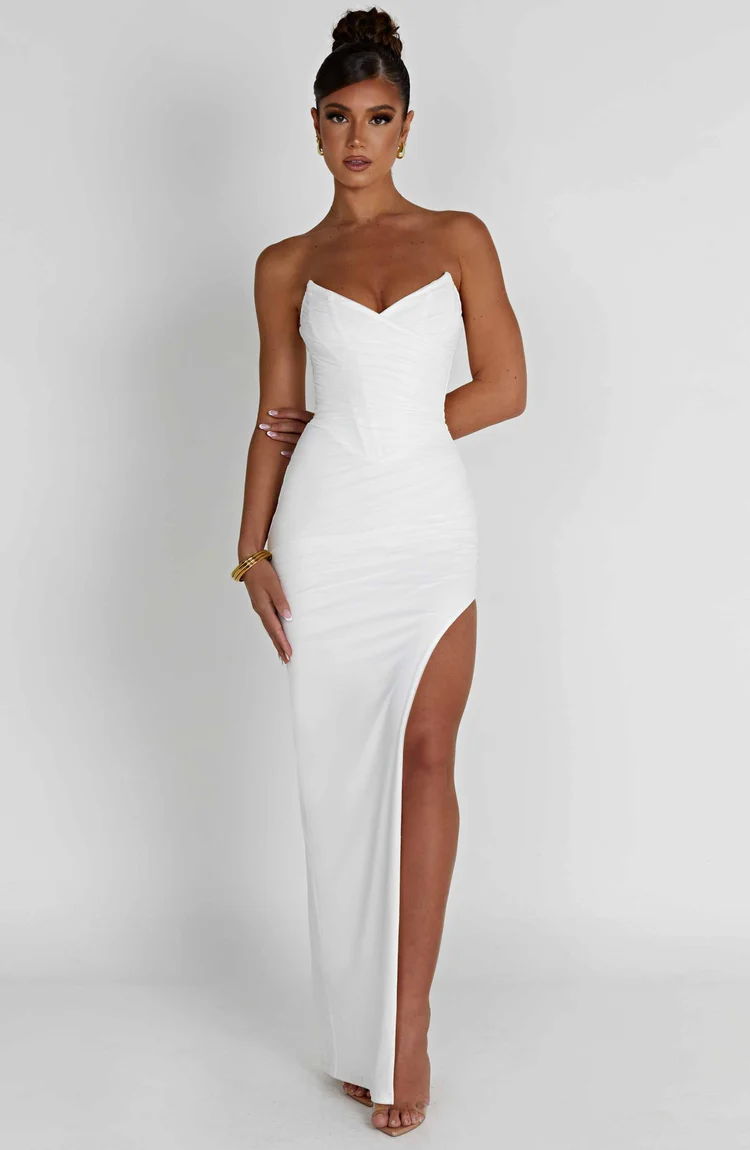 Giuliana Maxi Dress - Ivory - Image 7