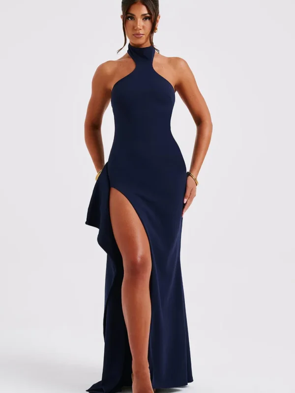 Isabella Maxi Dress - Navy