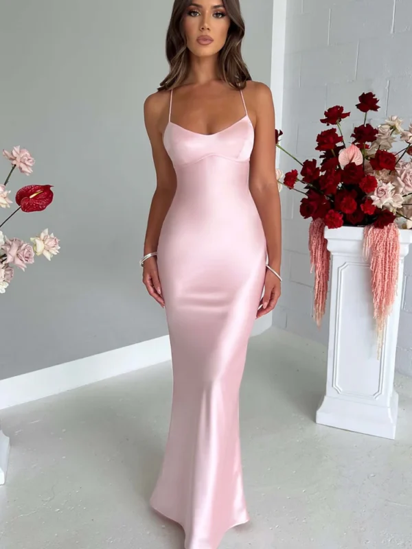 Layla Maxi Dress - Blush