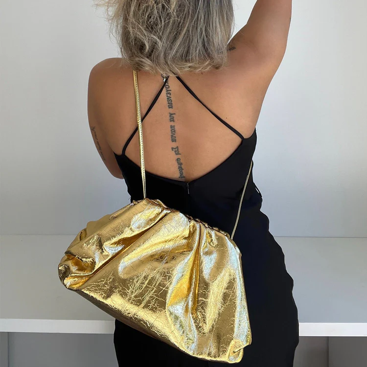 Mila Poche metallic bag - Image 3