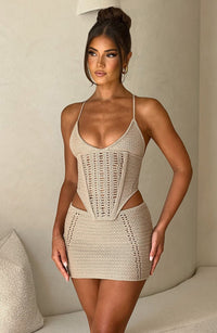 Sunlit Sands Mini Skirt - Image 3