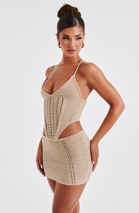 Sunlit Sands Mini Skirt - Image 5
