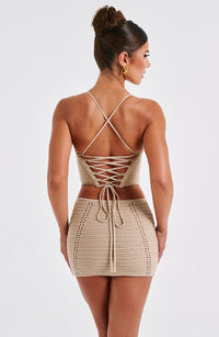Sunlit Sands Mini Skirt - Image 4