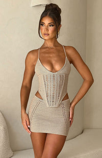 Sunlit Sands Mini Skirt - Image 2
