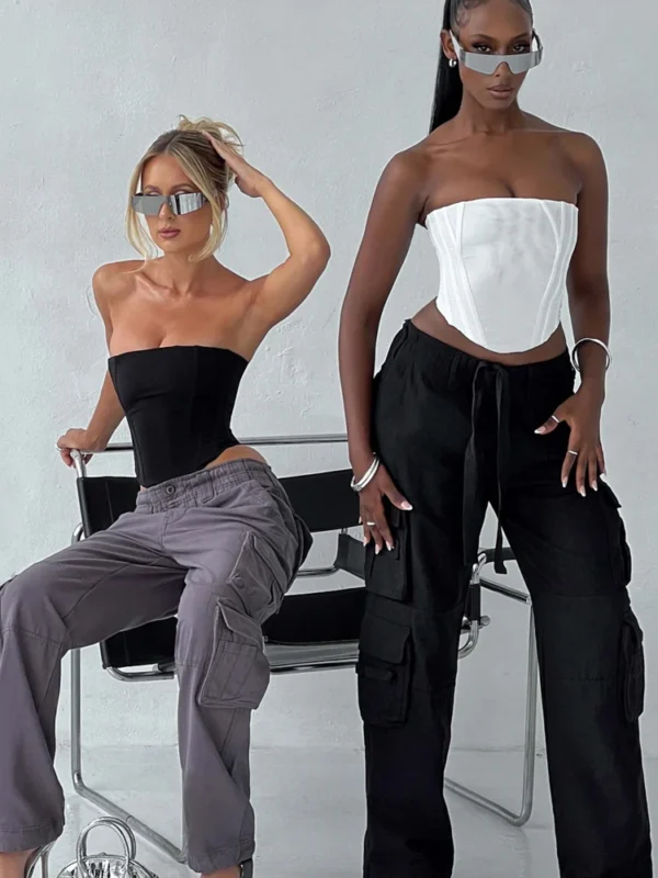 Tinashe Cargo Pants - Charcoal