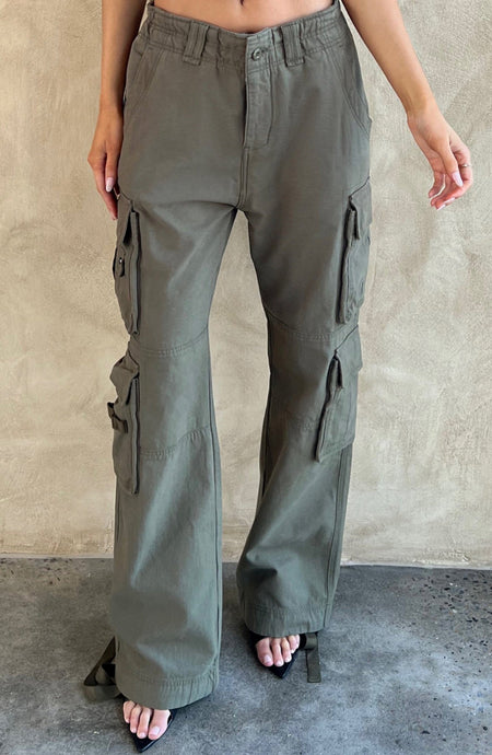 Tinashe Cargo Pants - Khaki - Image 6