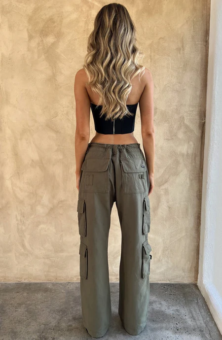 Tinashe Cargo Pants - Khaki - Image 5