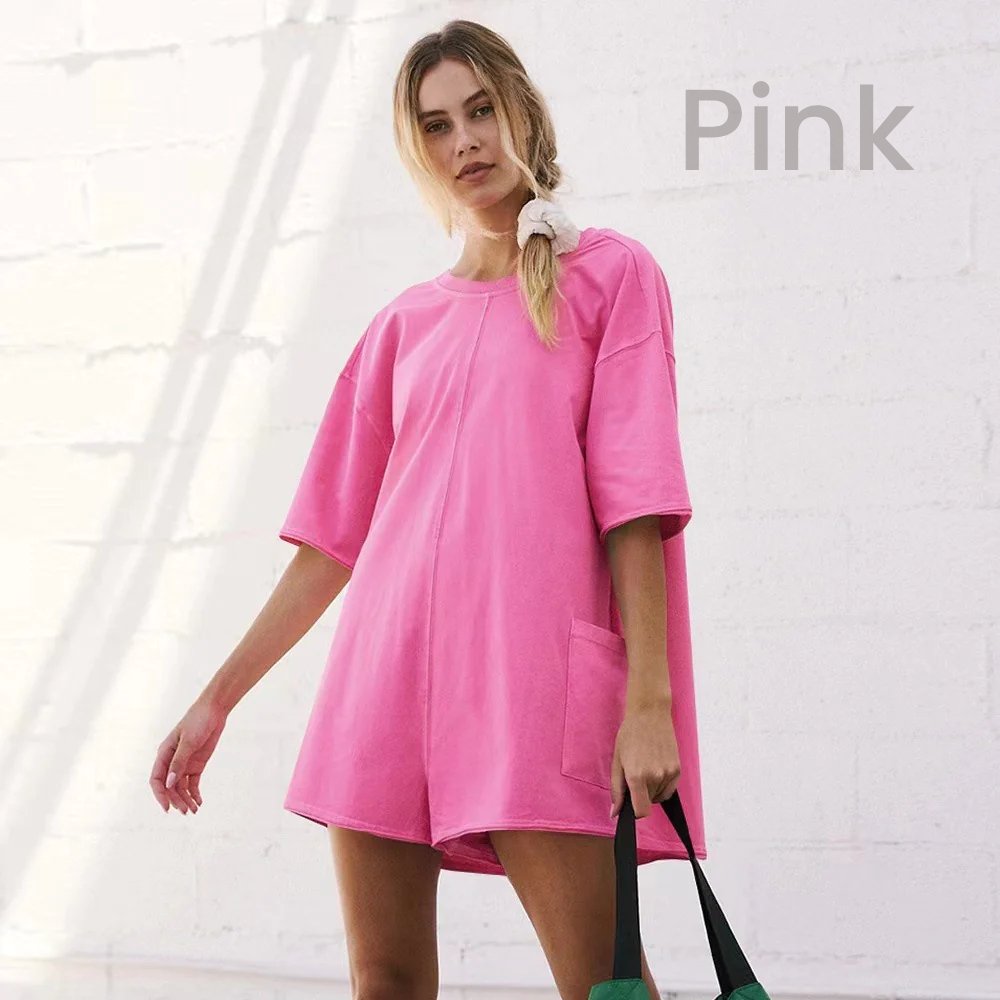 Viral Oversized T-Shirt Romper - Image 6