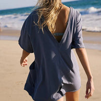 Viral Oversized T-Shirt Romper - Image 4