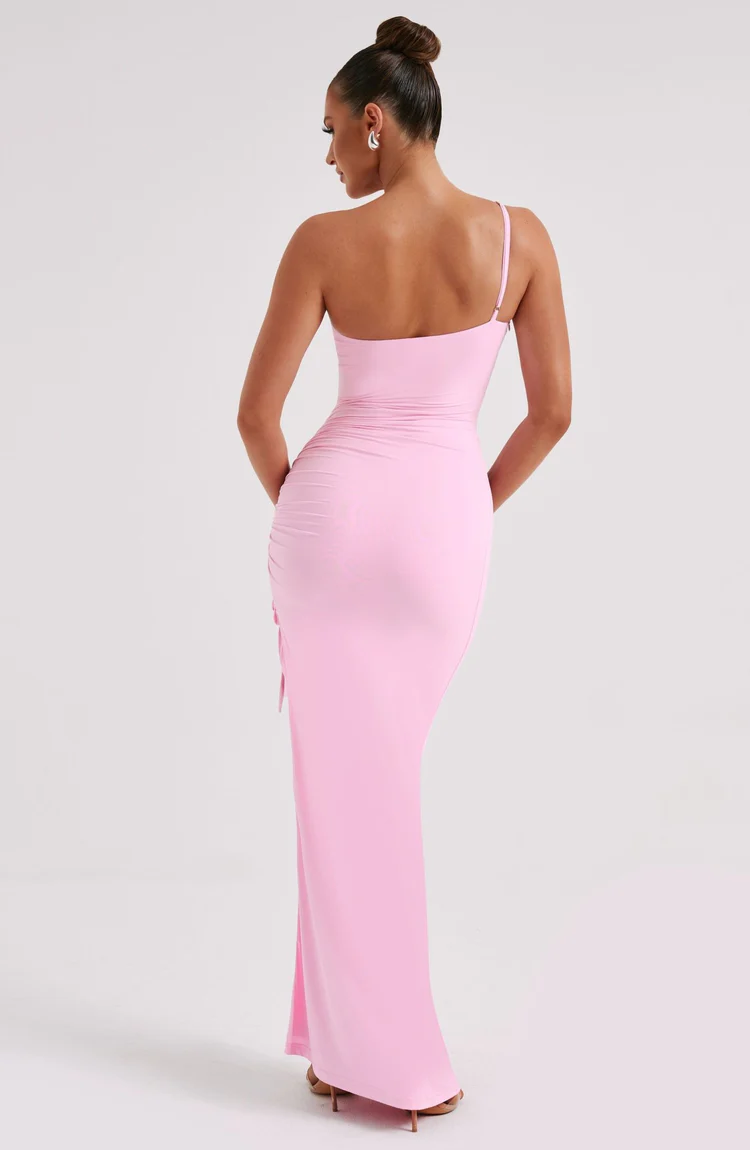 Zahara Maxi Dress - Pink - Image 5