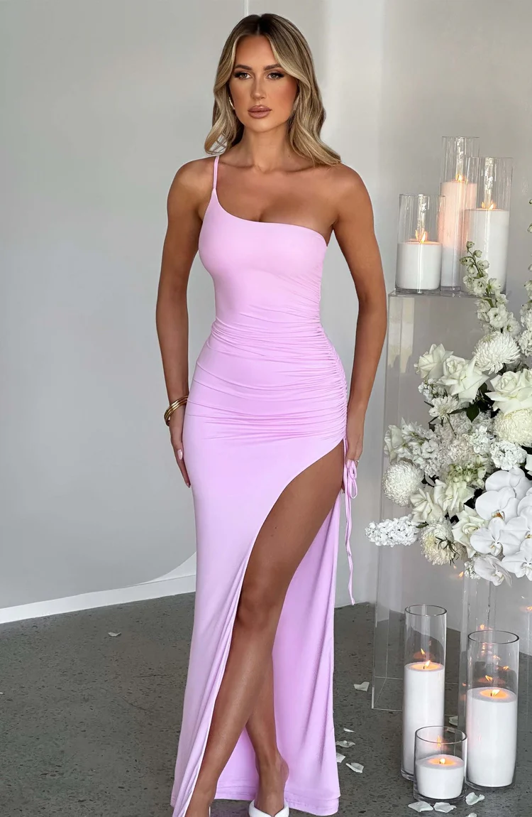 Zahara Maxi Dress - Pink - Image 8