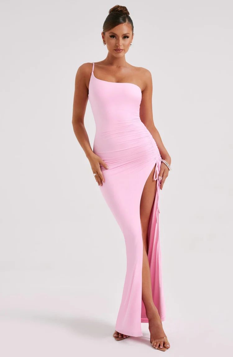 Zahara Maxi Dress - Pink - Image 3