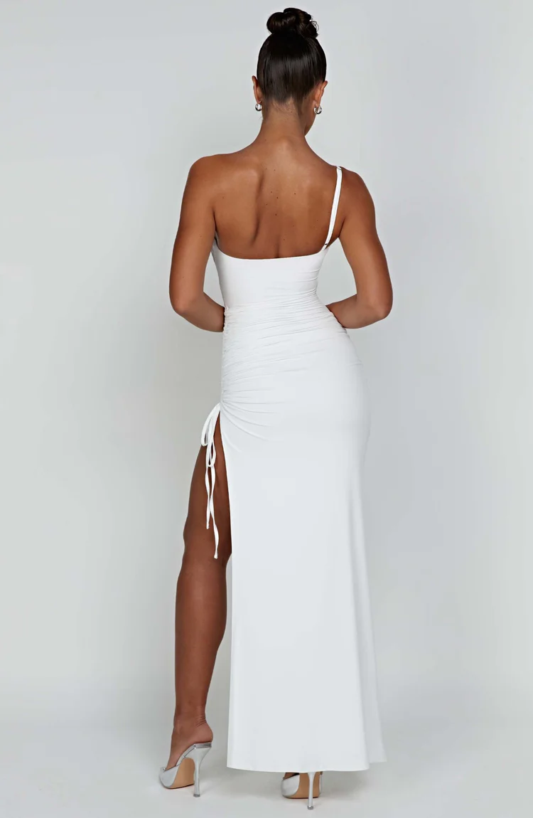 Zahara Maxi Dress - White - Image 7