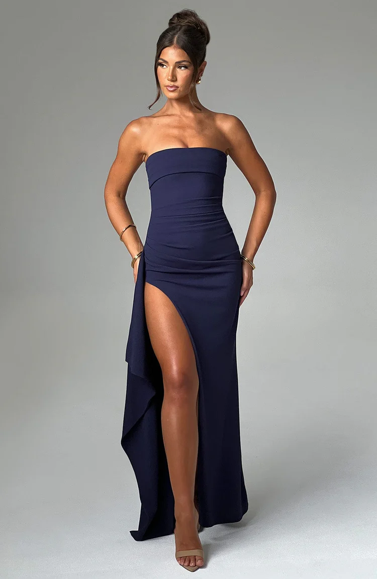Zarina Maxi Dress - Navy